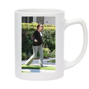 Brooke Shields 14oz White Statesman Mug