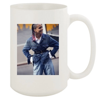 Cora Emmanuel 15oz White Mug