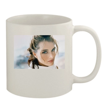 Brooke Shields 11oz White Mug