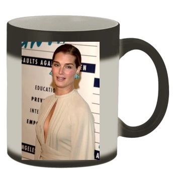 Brooke Shields Color Changing Mug