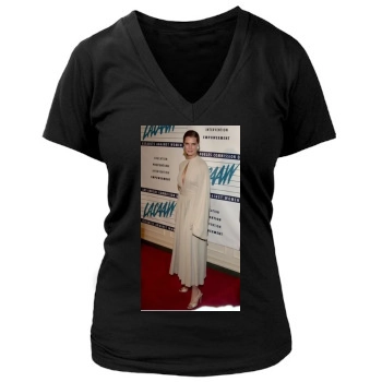 Brooke Shields Women's Deep V-Neck TShirt