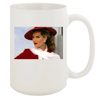 Brooke Shields 15oz White Mug