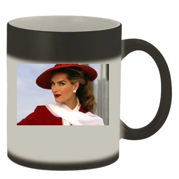 Brooke Shields Color Changing Mug