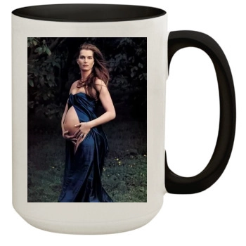 Brooke Shields 15oz Colored Inner & Handle Mug