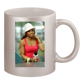 Brooke Valentine 11oz Metallic Silver Mug