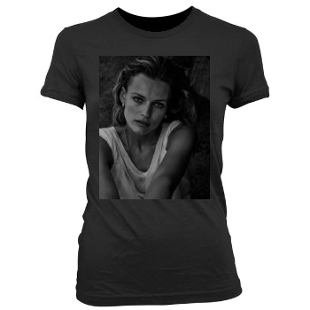 Edita Vilkeviciute Women's Junior Cut Crewneck T-Shirt