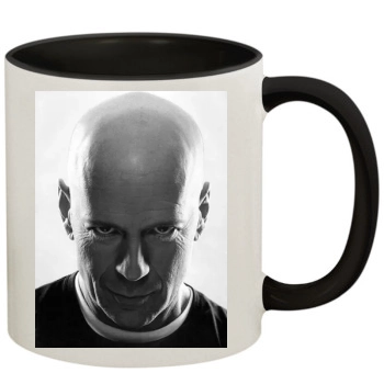 Bruce Willis 11oz Colored Inner & Handle Mug