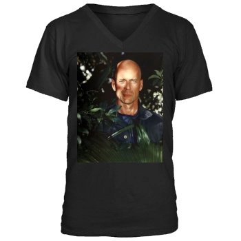 Bruce Willis Men's V-Neck T-Shirt