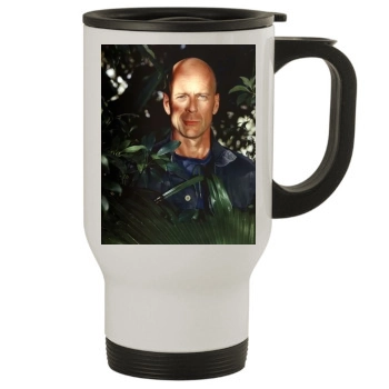 Bruce Willis Stainless Steel Travel Mug