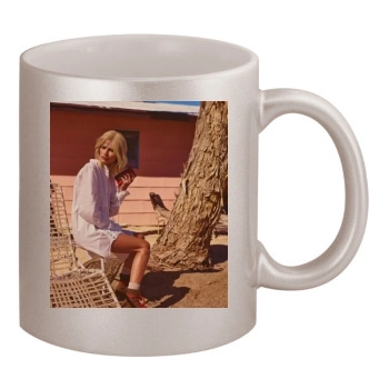 Edita Vilkeviciute 11oz Metallic Silver Mug