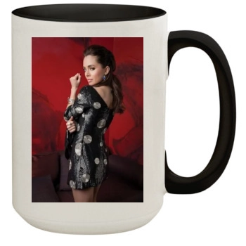 Eliza Dushku 15oz Colored Inner & Handle Mug