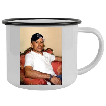 Bruce Willis Camping Mug