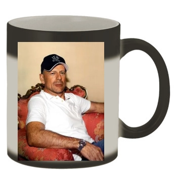 Bruce Willis Color Changing Mug