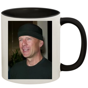 Bruce Willis 11oz Colored Inner & Handle Mug