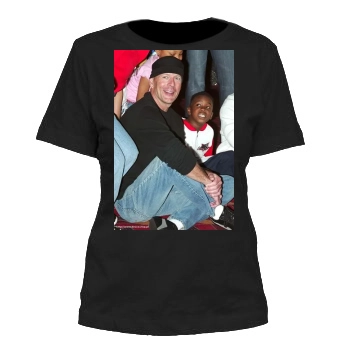 Bruce Willis Women's Cut T-Shirt