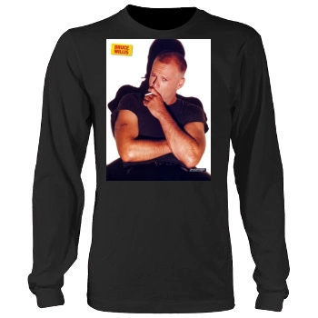 Bruce Willis Men's Heavy Long Sleeve TShirt