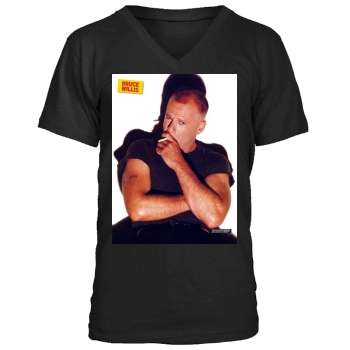 Bruce Willis Men's V-Neck T-Shirt