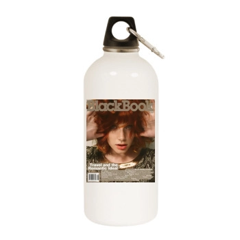 Bryce Dallas Howard White Water Bottle With Carabiner