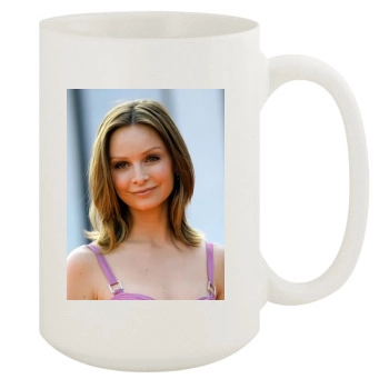 Calista Flockhart 15oz White Mug