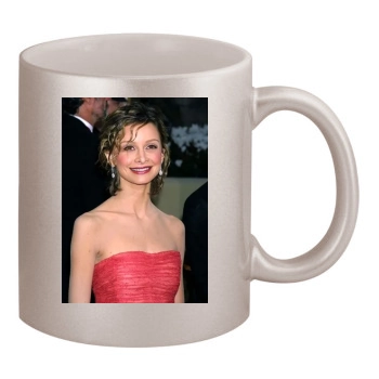 Calista Flockhart 11oz Metallic Silver Mug