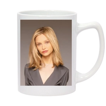 Calista Flockhart 14oz White Statesman Mug