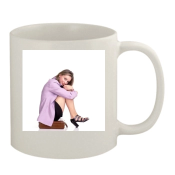 Calista Flockhart 11oz White Mug