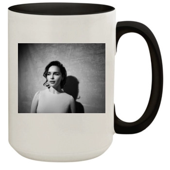 Emilia Clarke 15oz Colored Inner & Handle Mug