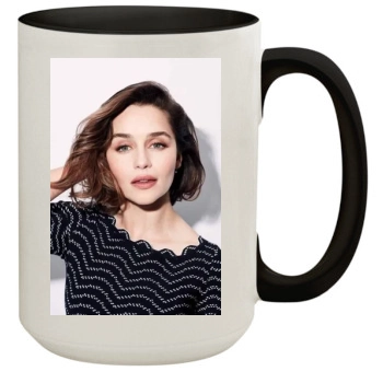 Emilia Clarke 15oz Colored Inner & Handle Mug