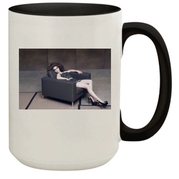 Emilia Clarke 15oz Colored Inner & Handle Mug