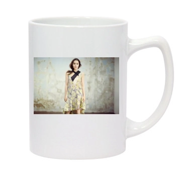 Emilia Clarke 14oz White Statesman Mug