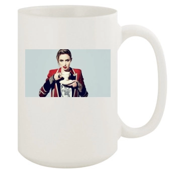 Emily Blunt 15oz White Mug