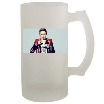 Emily Blunt 16oz Frosted Beer Stein