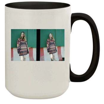 Emily Browning 15oz Colored Inner & Handle Mug