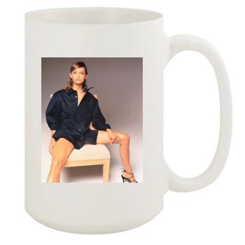 Calista Flockhart 15oz White Mug