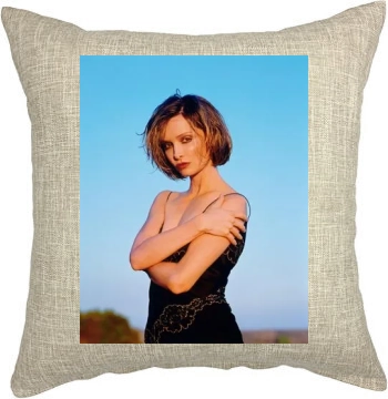 Calista Flockhart Pillow