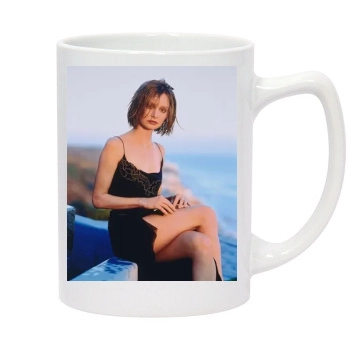 Calista Flockhart 14oz White Statesman Mug