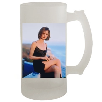 Calista Flockhart 16oz Frosted Beer Stein