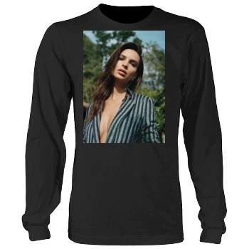 Emily Ratajkowski Men's Heavy Long Sleeve TShirt