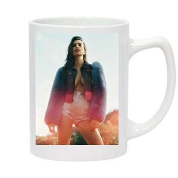 Emily Ratajkowski 14oz White Statesman Mug