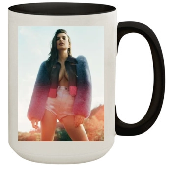 Emily Ratajkowski 15oz Colored Inner & Handle Mug