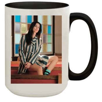 Emily Ratajkowski 15oz Colored Inner & Handle Mug