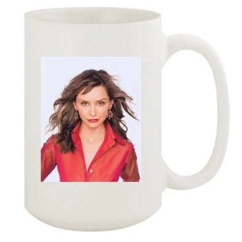 Calista Flockhart 15oz White Mug