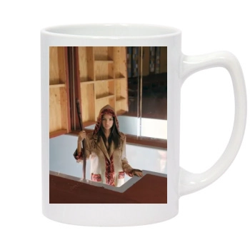 Emily Ratajkowski 14oz White Statesman Mug