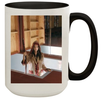 Emily Ratajkowski 15oz Colored Inner & Handle Mug