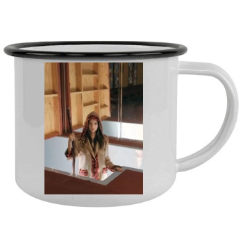 Emily Ratajkowski Camping Mug