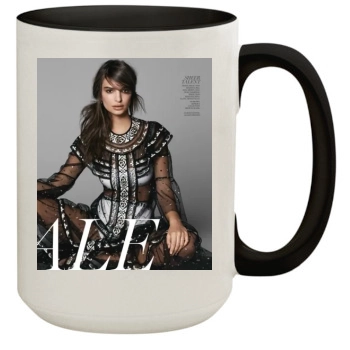 Emily Ratajkowski 15oz Colored Inner & Handle Mug