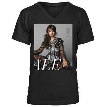 Emily Ratajkowski Men's V-Neck T-Shirt