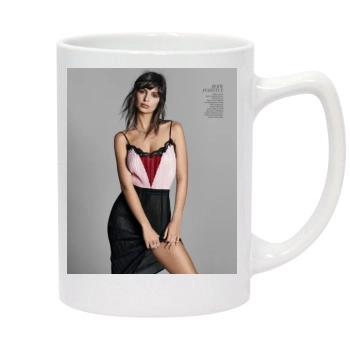 Emily Ratajkowski 14oz White Statesman Mug