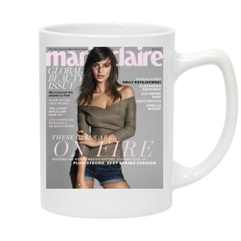 Emily Ratajkowski 14oz White Statesman Mug