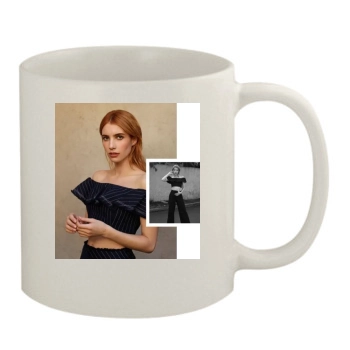 Emma Roberts 11oz White Mug